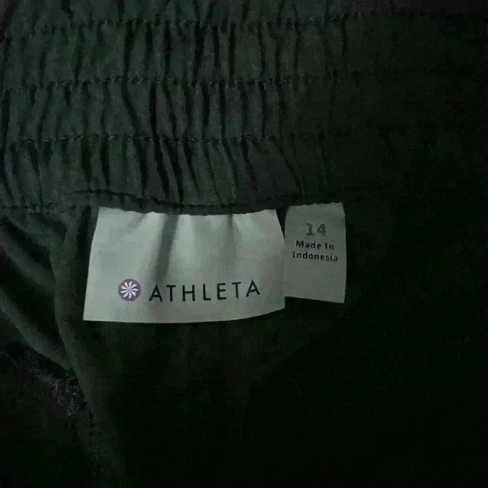Athleta Black Joggers with Pockets - Picture 2 of 3